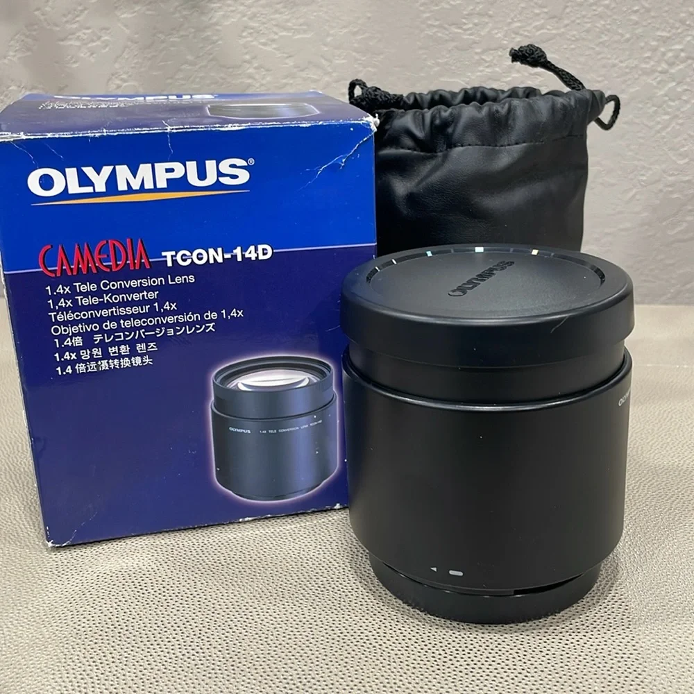 Olympus TCON-14D 1.4x Tele Conversion Lens Camedia New